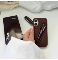 Чохол Rhode Espresso для iPhone 16 – оригінальний аксесуар